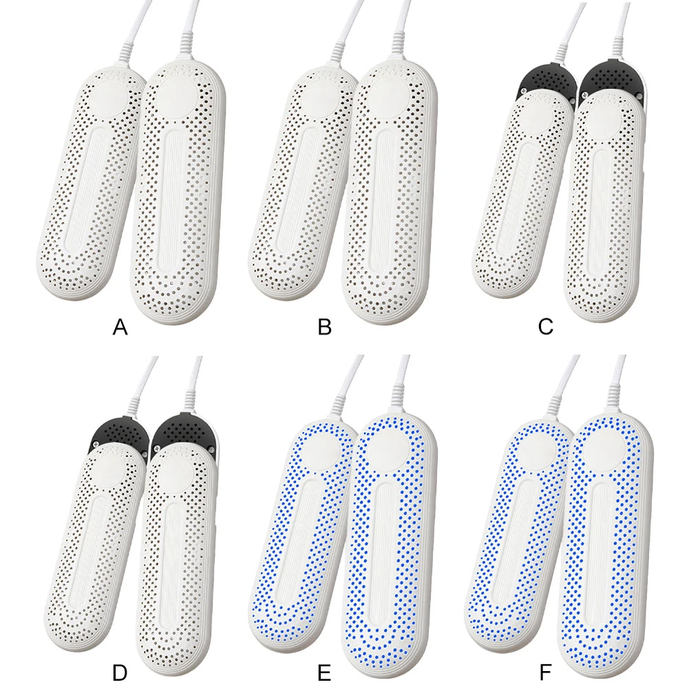 Sèche-chaussures électrique avec minuterie et lumière violette