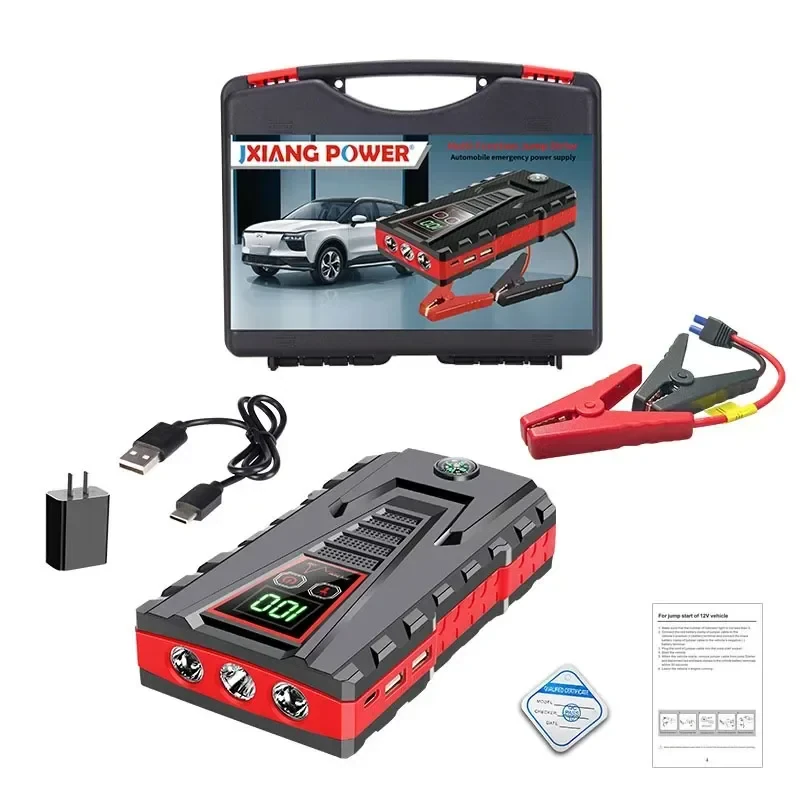Booster de démarrage voiture 12 V et batterie externe